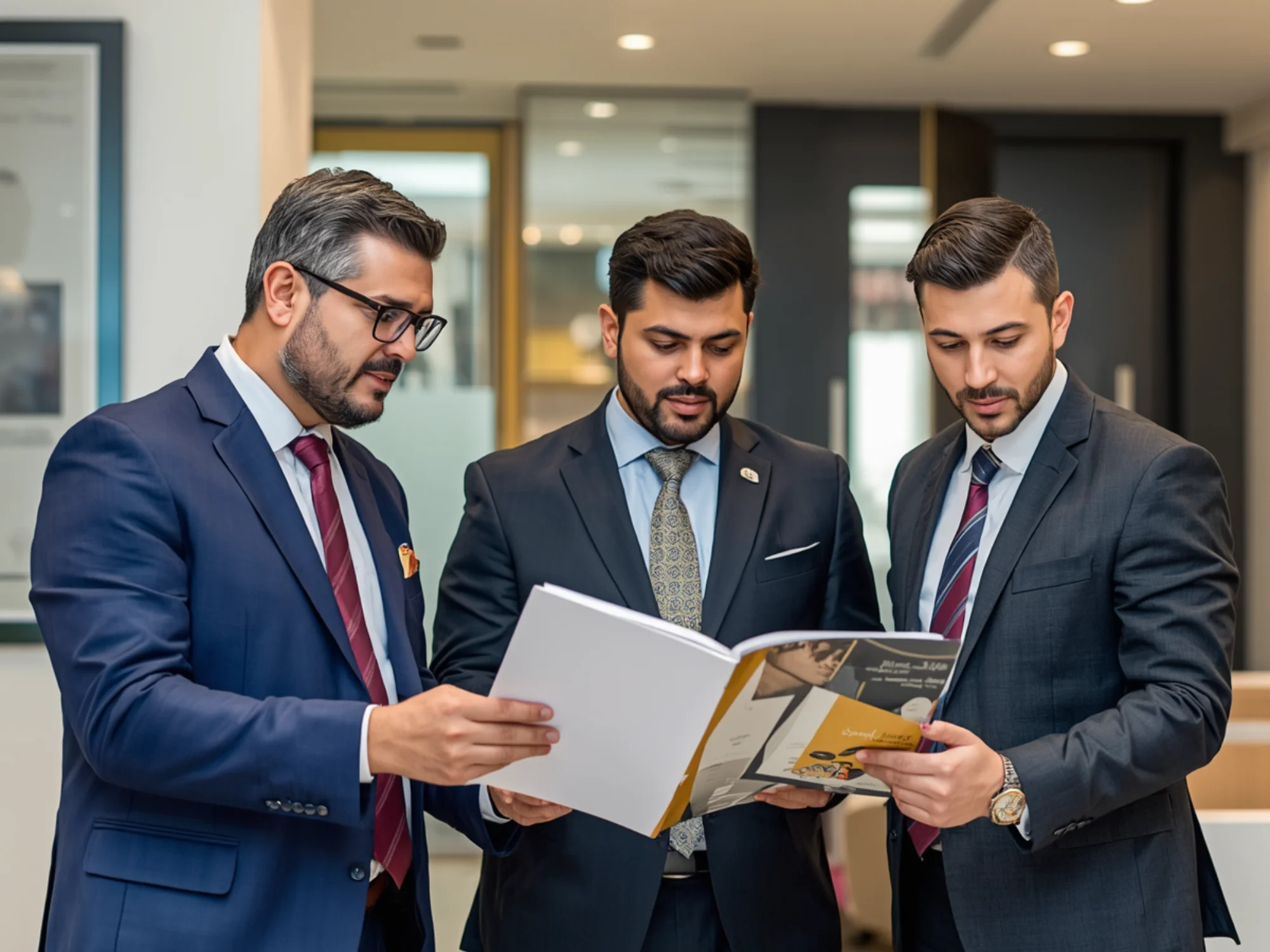 Professional company profile design services for businesses in Jeddah