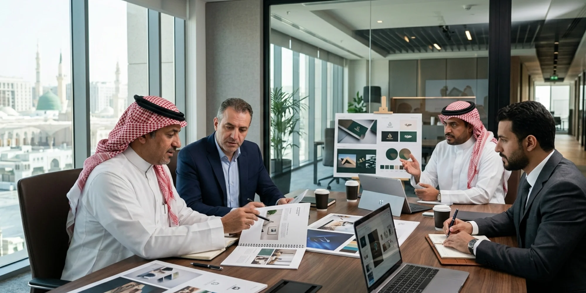 Professional company profile branding services for businesses in Medina