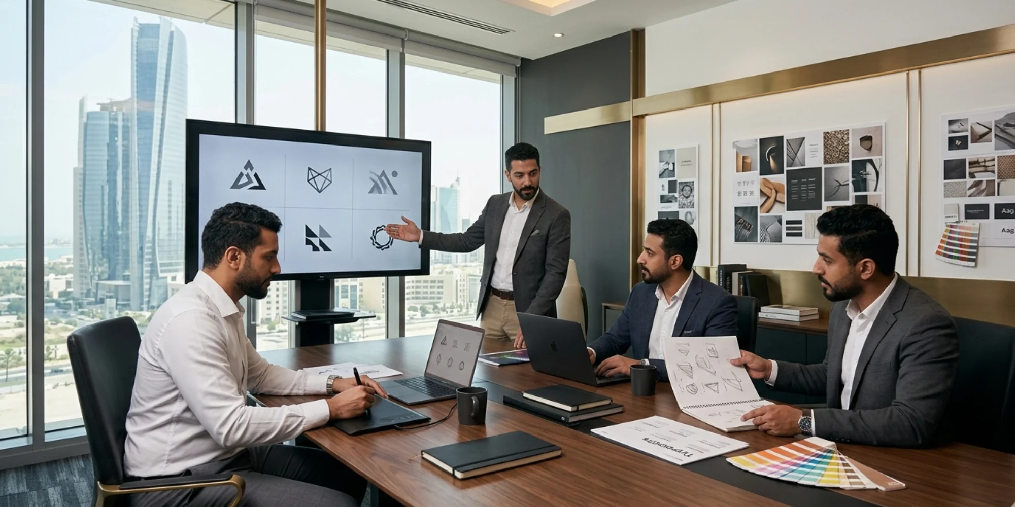 How Professional Logo Design Helps Businesses Build Strong Brand Identity in Dammam