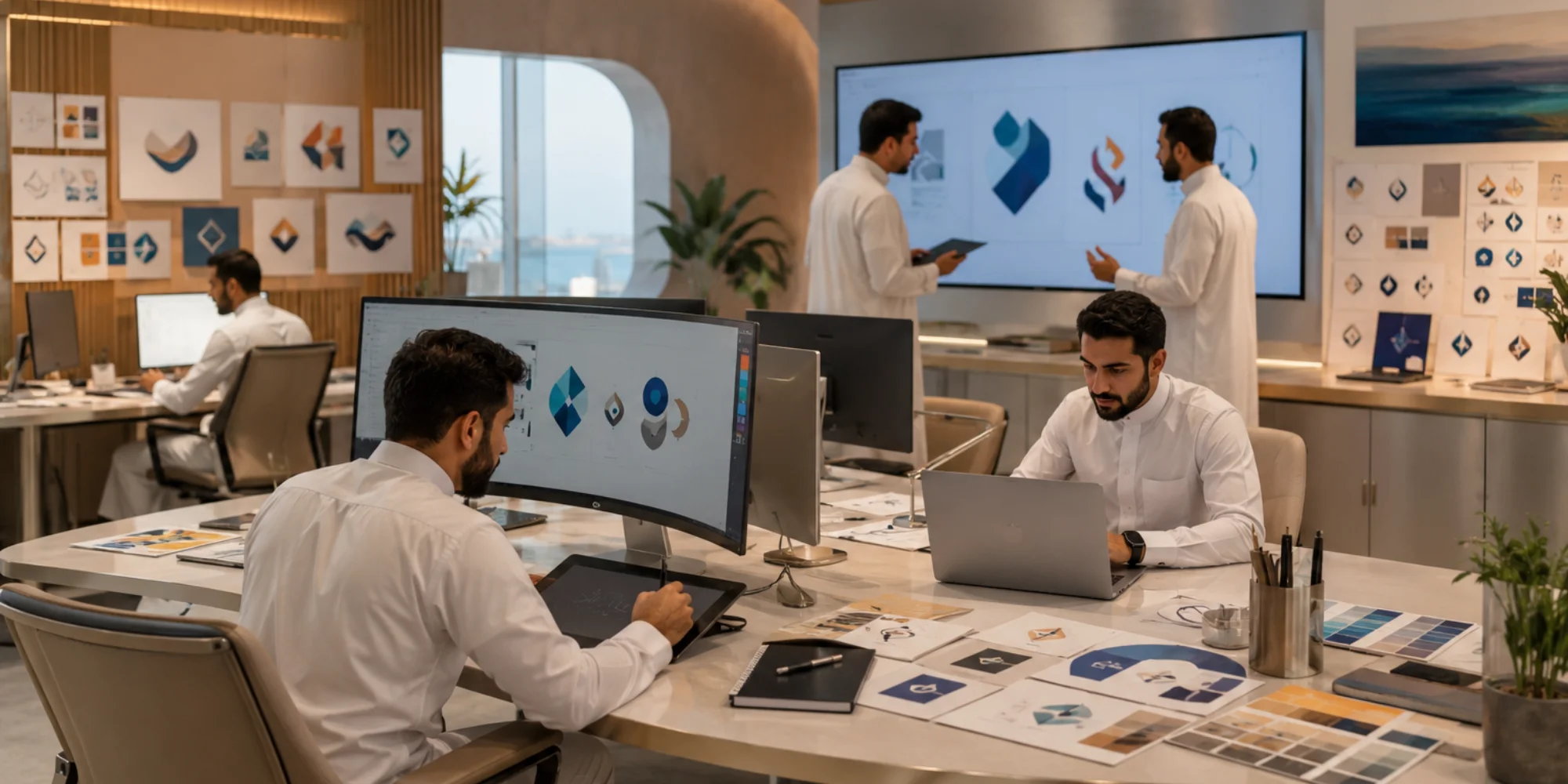 How Professional Logo Design Helps Businesses Build Strong Brand Identity in Yanbu