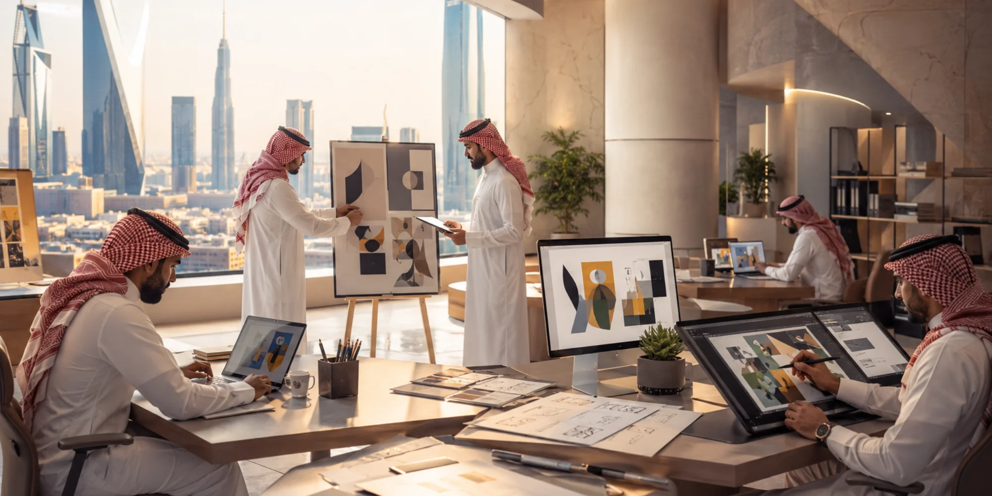 How Professional Graphic Design Helps Businesses Build Strong Brand Identity in Riyadh