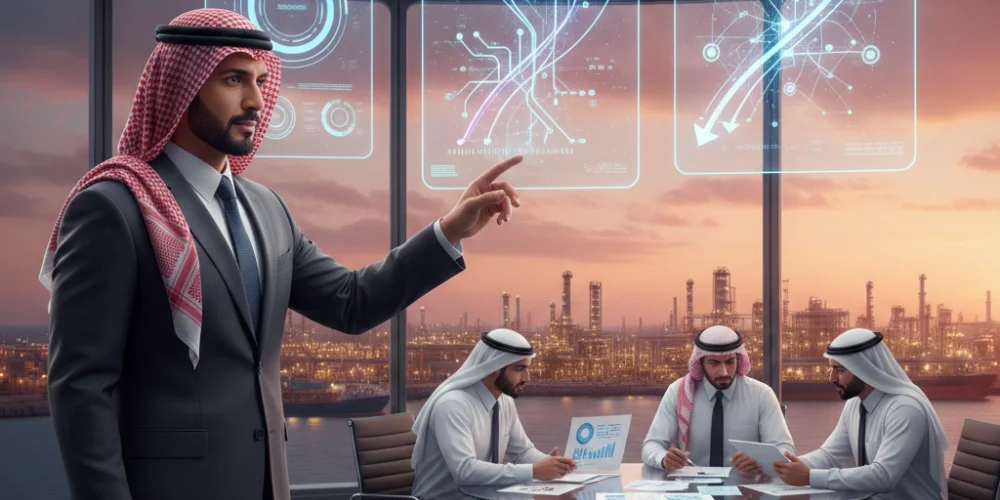 Yanbu business team selecting digital marketing agency strategy