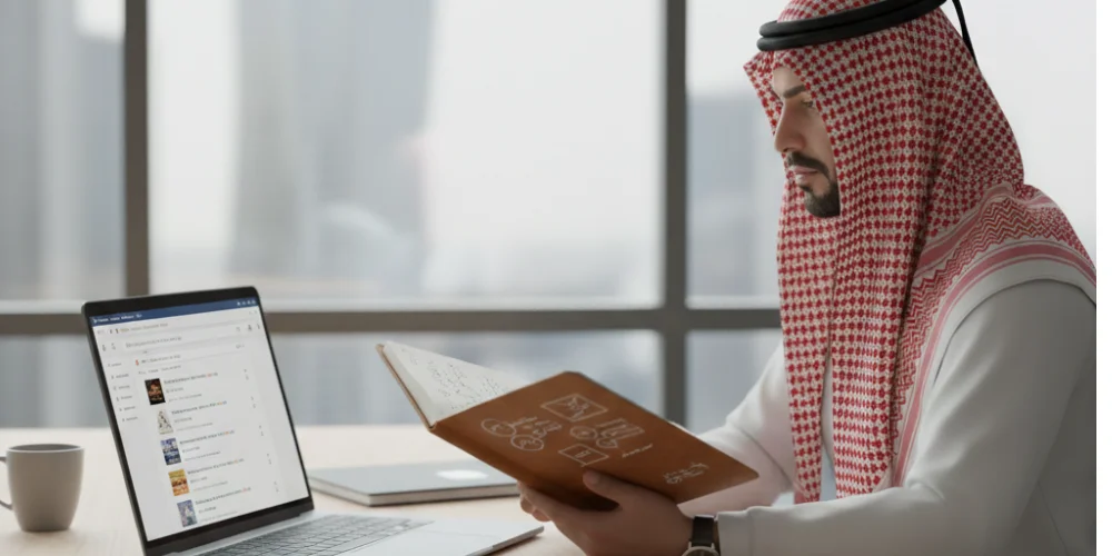 Jeddah business team evaluating SEO company performance and strategy