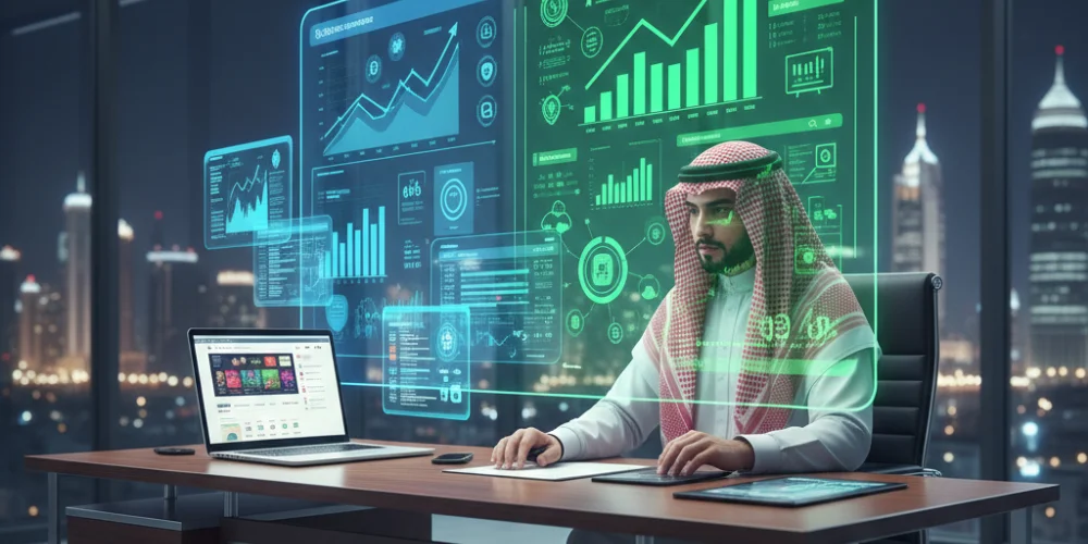 business owner discussing SEO strategy with SEO company in Mecca