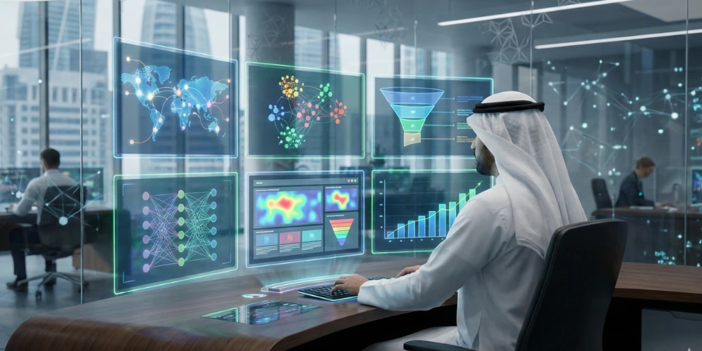 digital marketing analytics dashboard helping Saudi businesses track performance