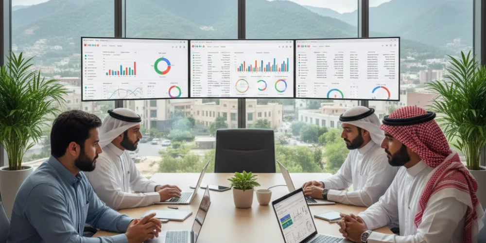 Paid Marketing Agency in Abha managing digital advertising campaigns