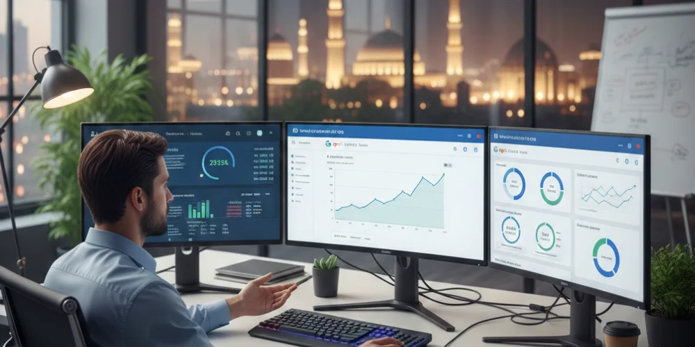 Paid Marketing Agency in Medina managing Google and social media ads