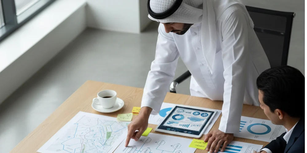 paid marketing agency in Jeddah managing online advertising campaigns