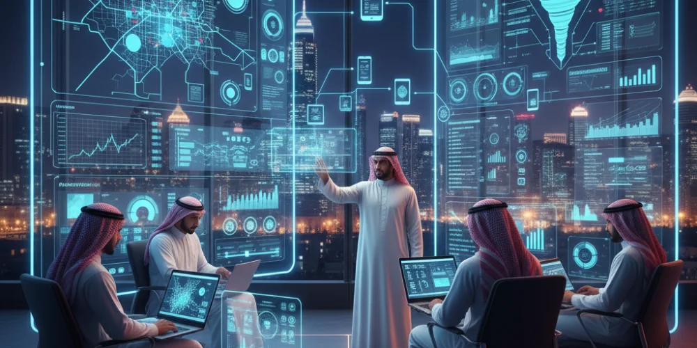 paid marketing agency in Riyadh managing online advertising campaigns