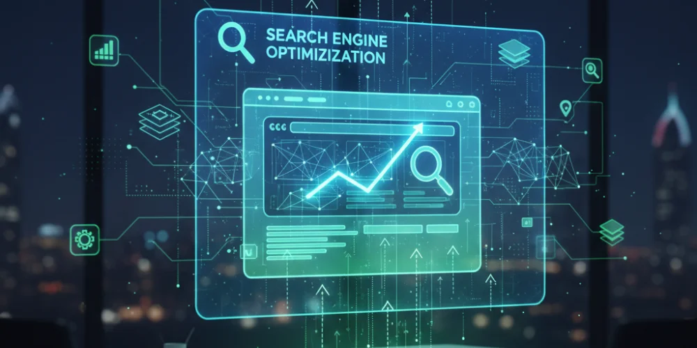 SEO company in Medina analyzing website rankings and search performance