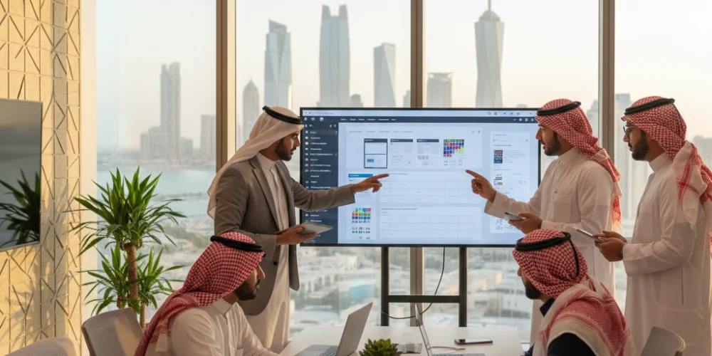 Website development company in Dammam designing responsive business website