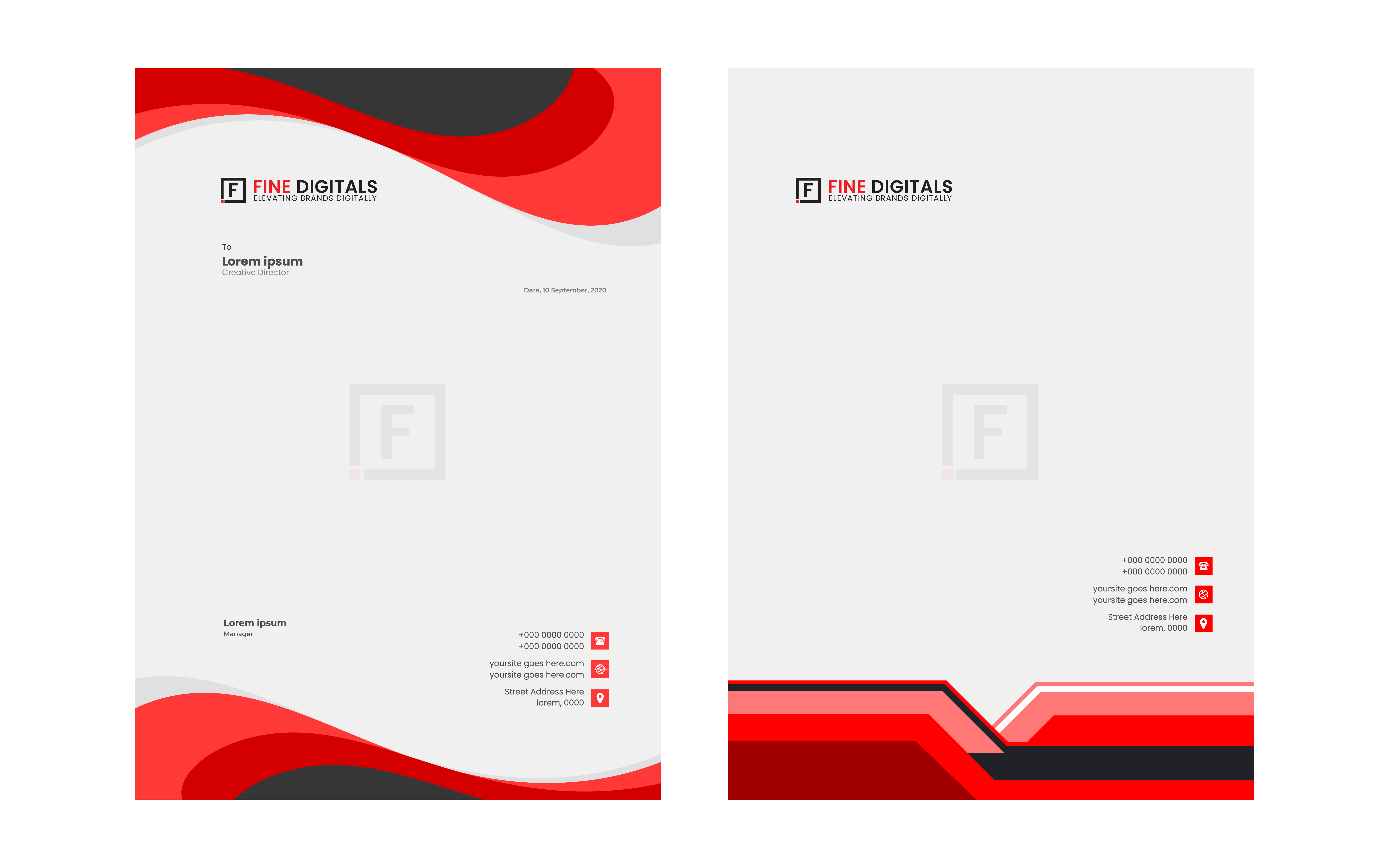 Professional Letterhead Design Services in Saudi Arabia