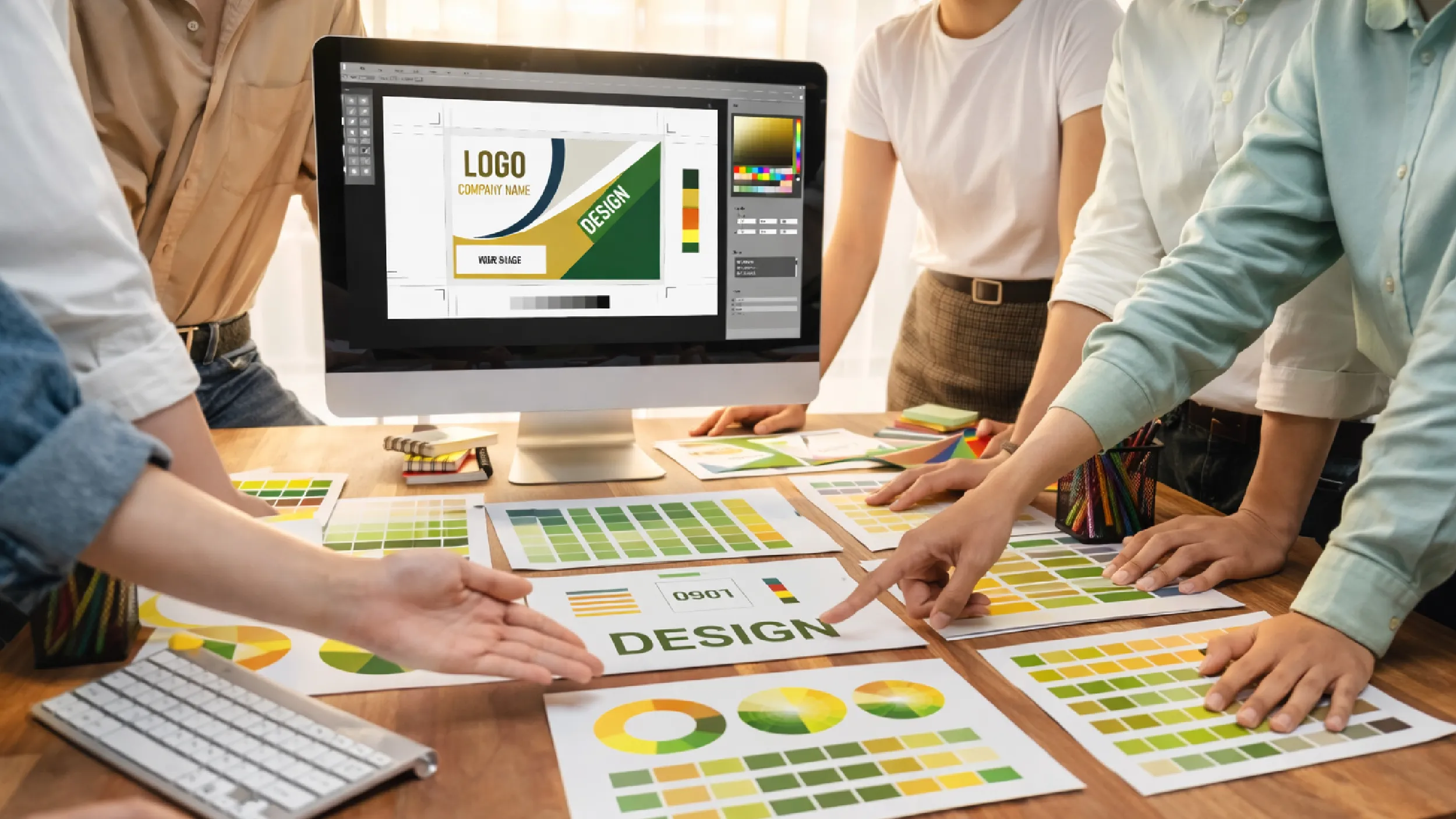 Best company profile design company in Jeddah for business presentation
