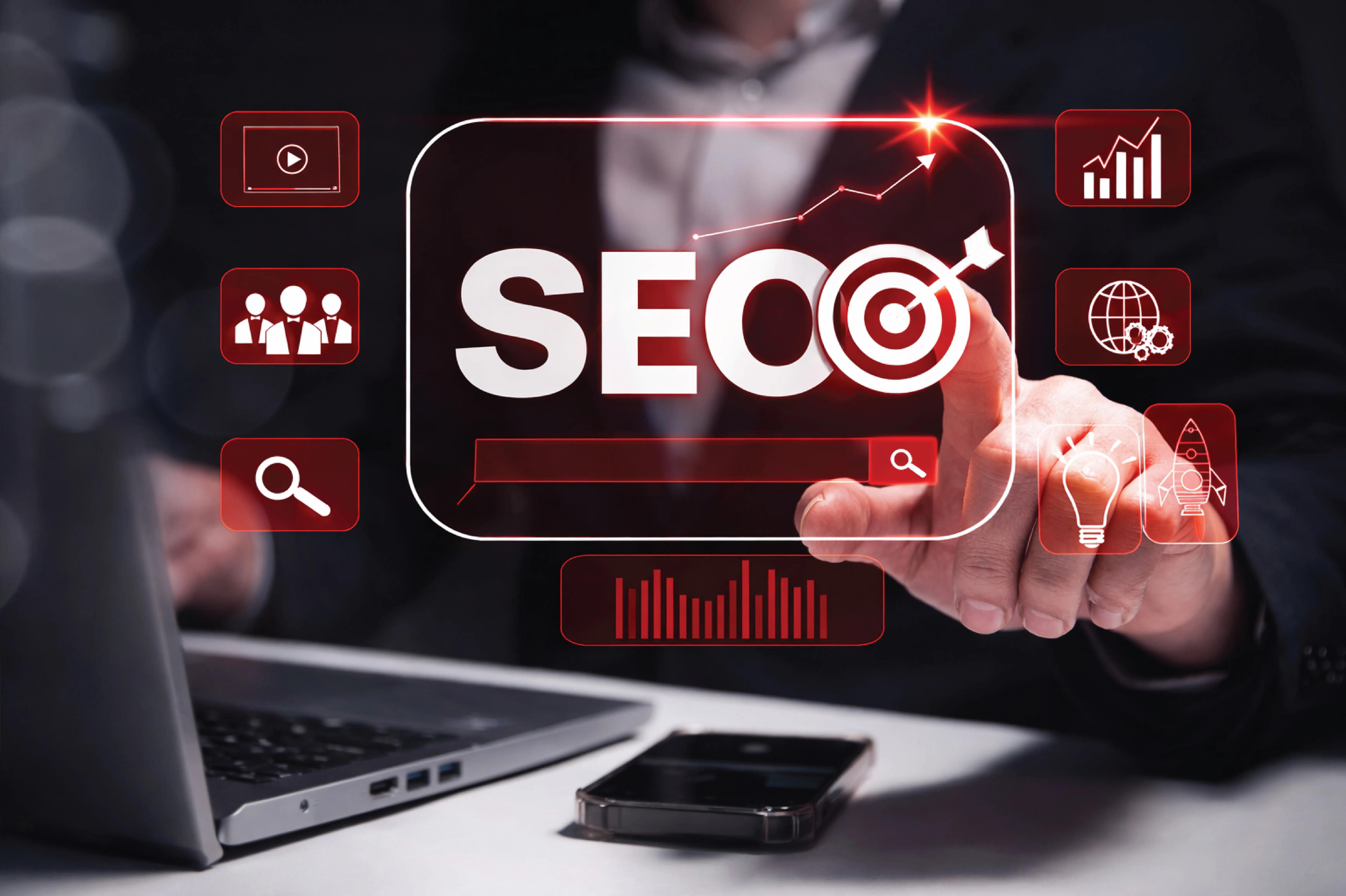 SEO performance growth dashboard